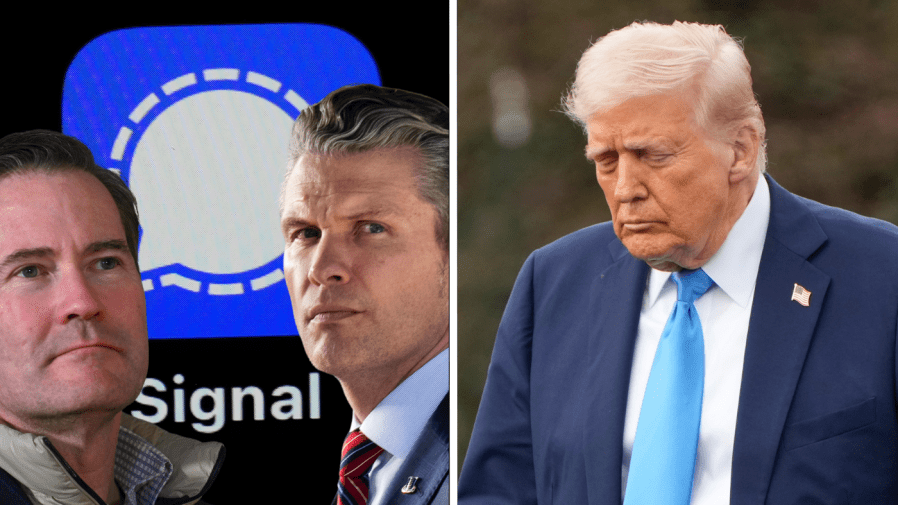 Sunday show preview: Trump rejects signal chat consequences; tariff trade war heats up