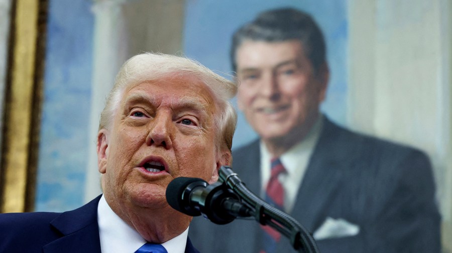 Trump says he doesn’t want to “talk about third term now”, but “so many people” ask him to run