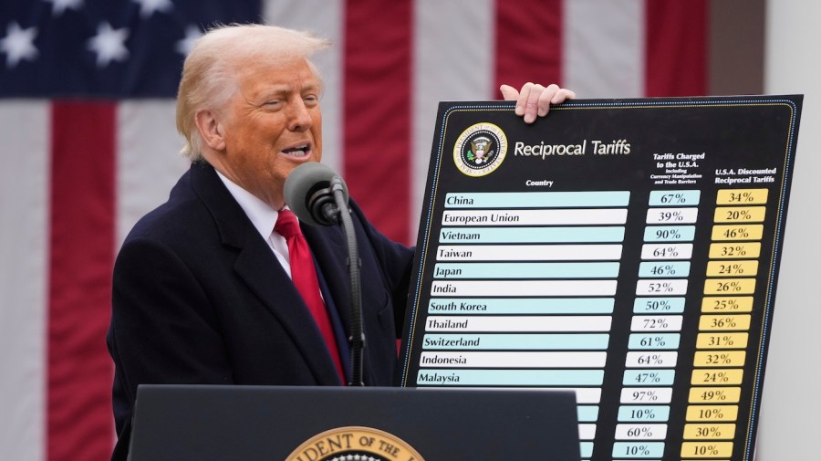 Real-time update: Trump lashes at trading partners as new tariffs are announced