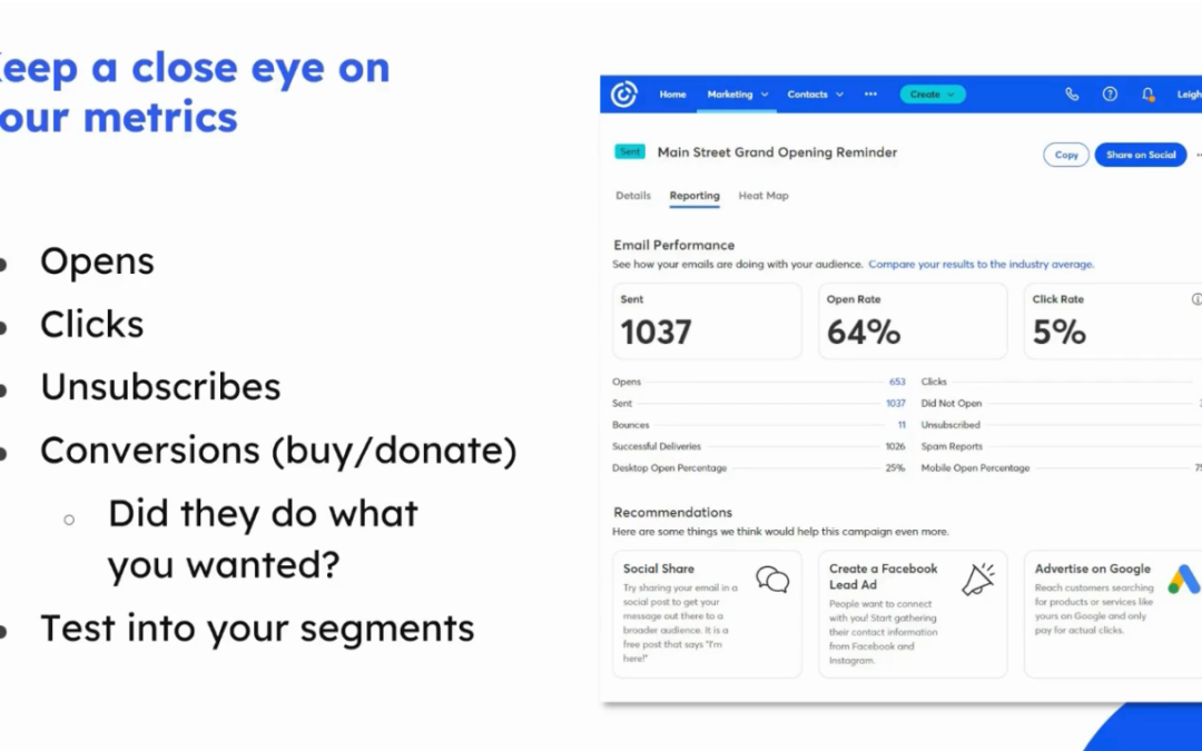 Key Email Marketing Performance Metrics