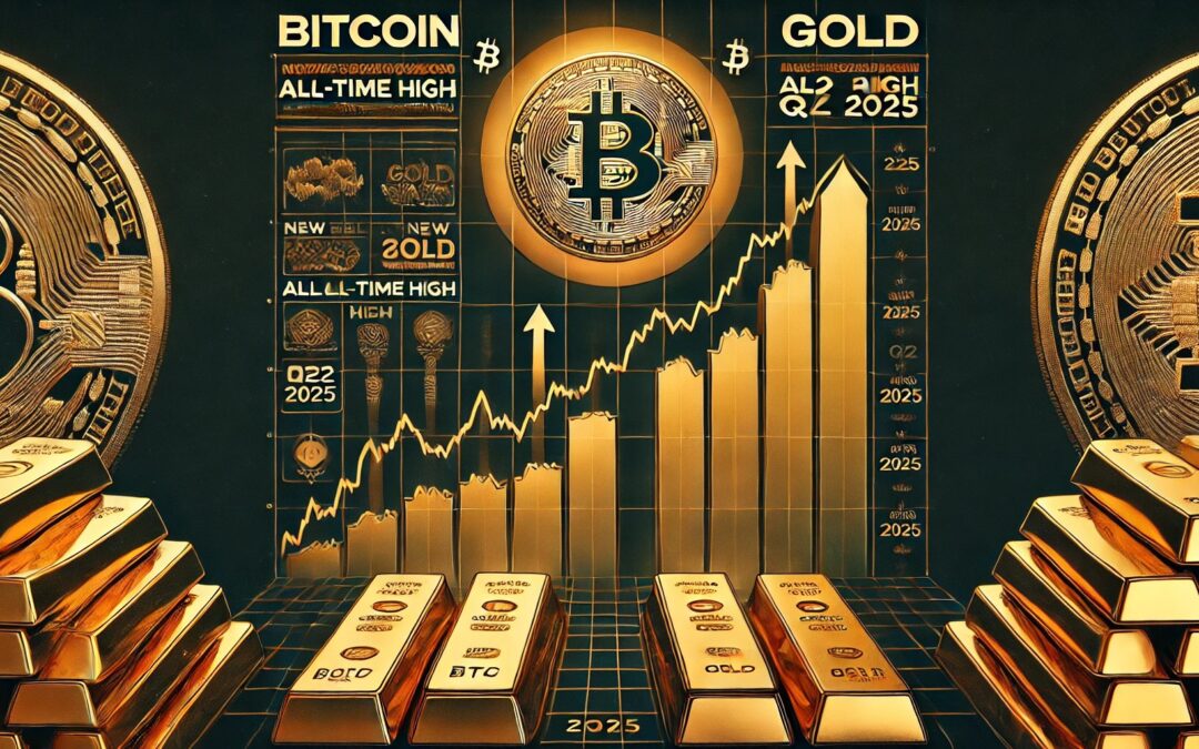 Bitcoin reflects the breakthrough structure of gold – new ATH in Q2 2025?