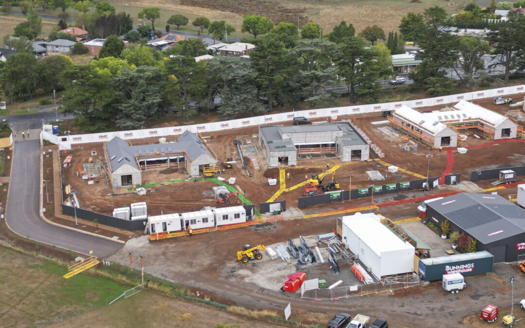 2025 Block: New Photos from Daylesford Website As Actors Embrace the Town