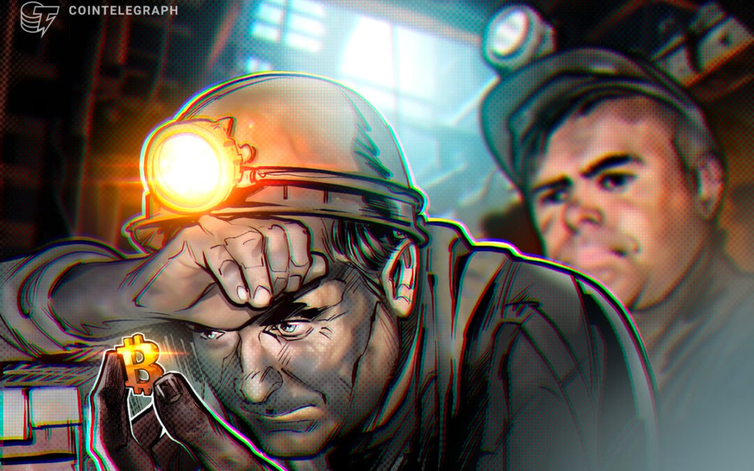 Bitcoin mining difficulty is adjusted downward, but only slightly