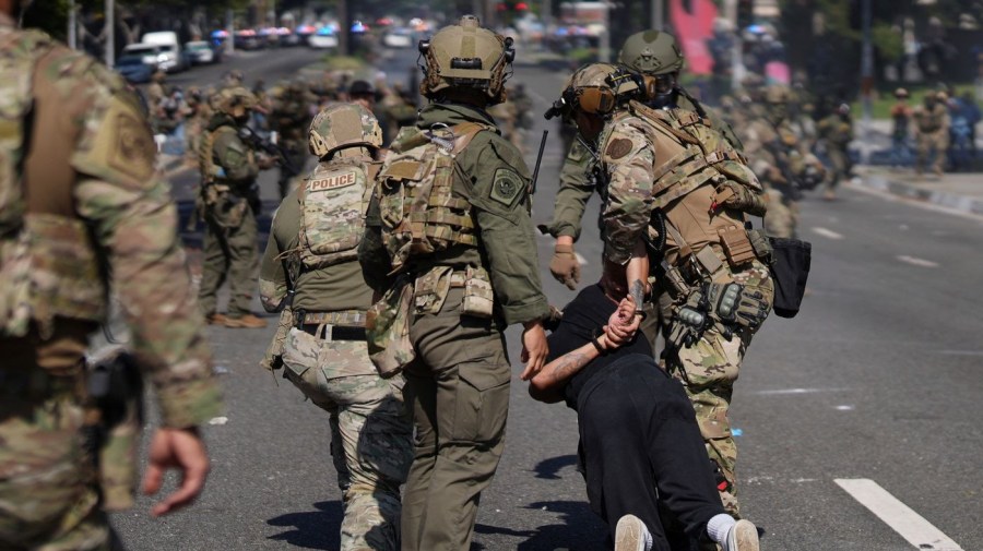 Trump deploys National Guard to quell ice attack protests in Los Angeles