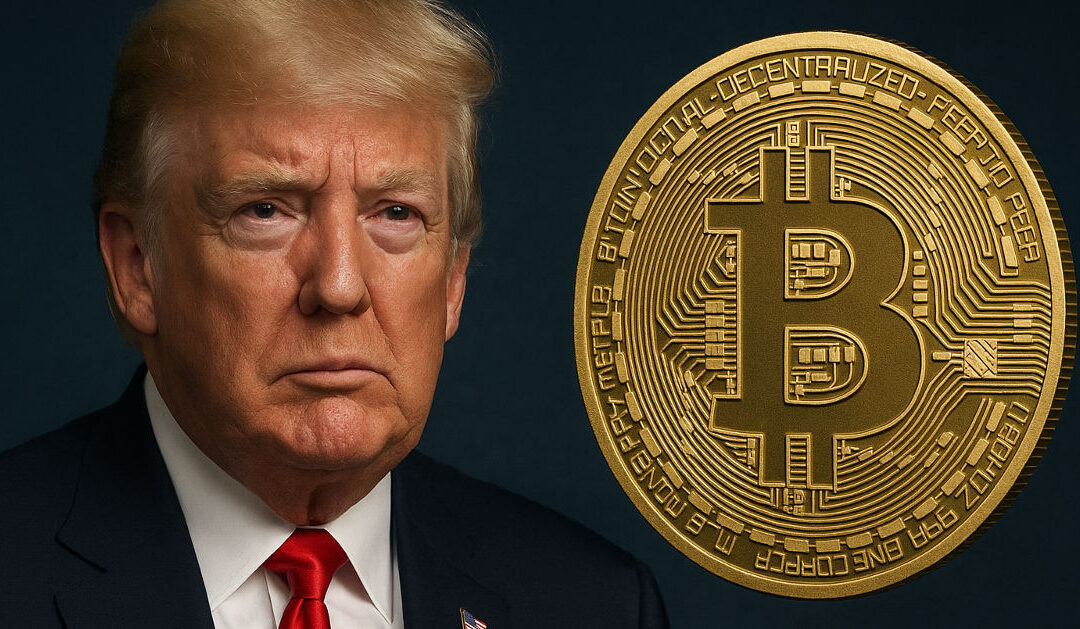 Donald Trump said Bitcoin is under a lot of pressure.