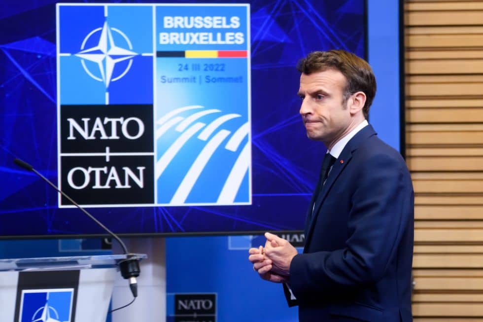 Macron leads NATO into shallow water