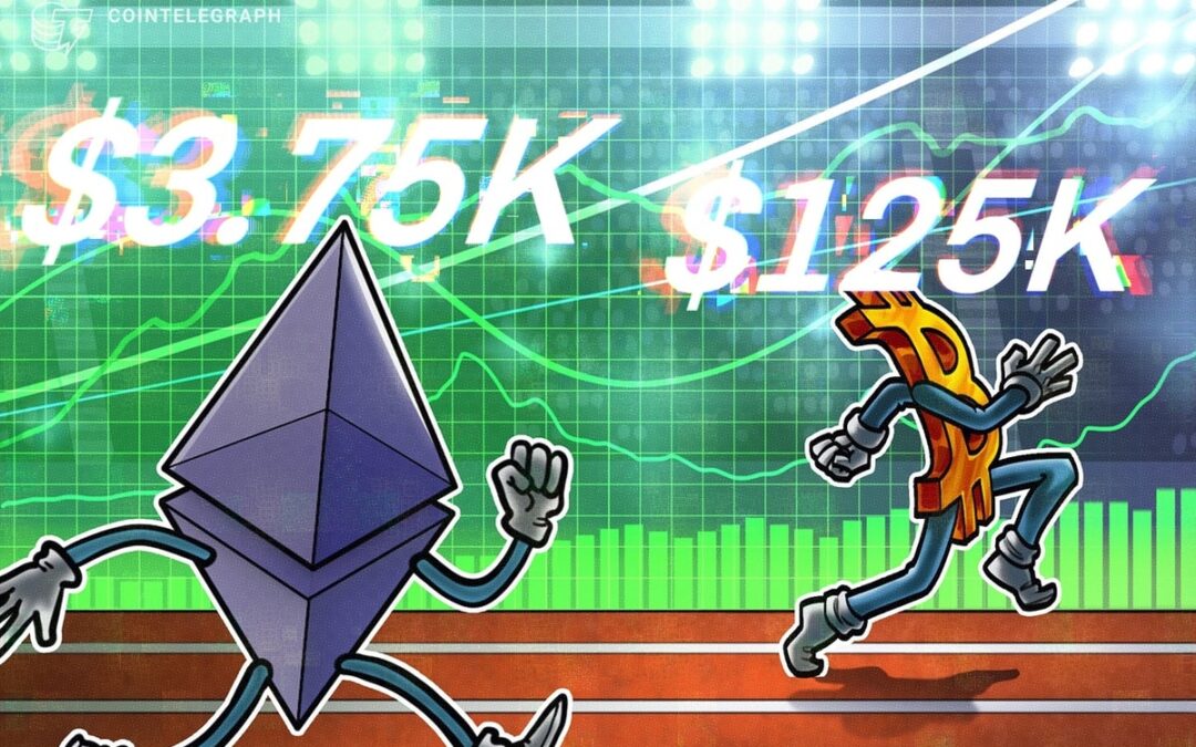 Bitcoin, Ethereum tilts because ETH hits 7 months high