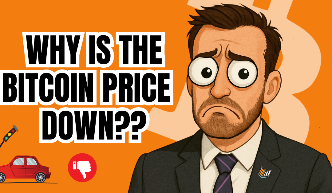 Bitcoin price drops again – no, it’s still not because of the Fed