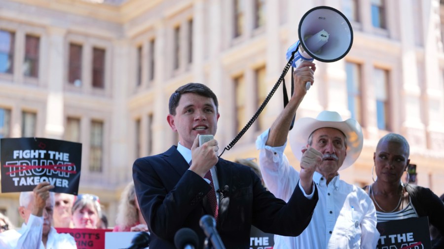 Texas lawmaker James Talarico on democratic strike: “It’s time to fight back”