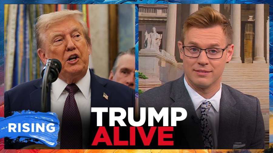 Trump confirms that Trump is not dead, despite free broadcast