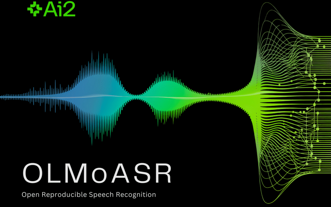 What is Olmoasr, how does it compare to Openai’s whisper in speech recognition?